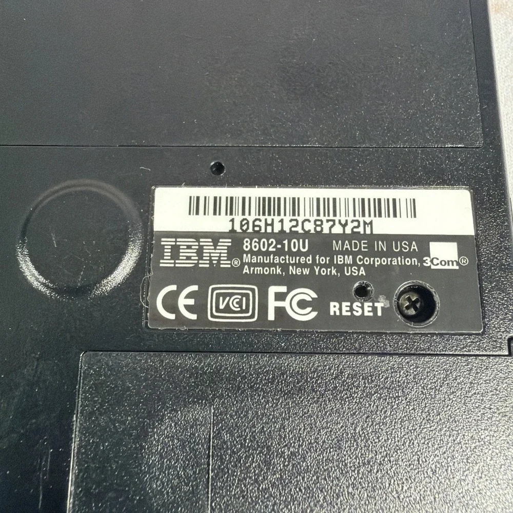 RARE IBM WorkPad Gen 1 8602-10U PDA with Case USA Made Tested